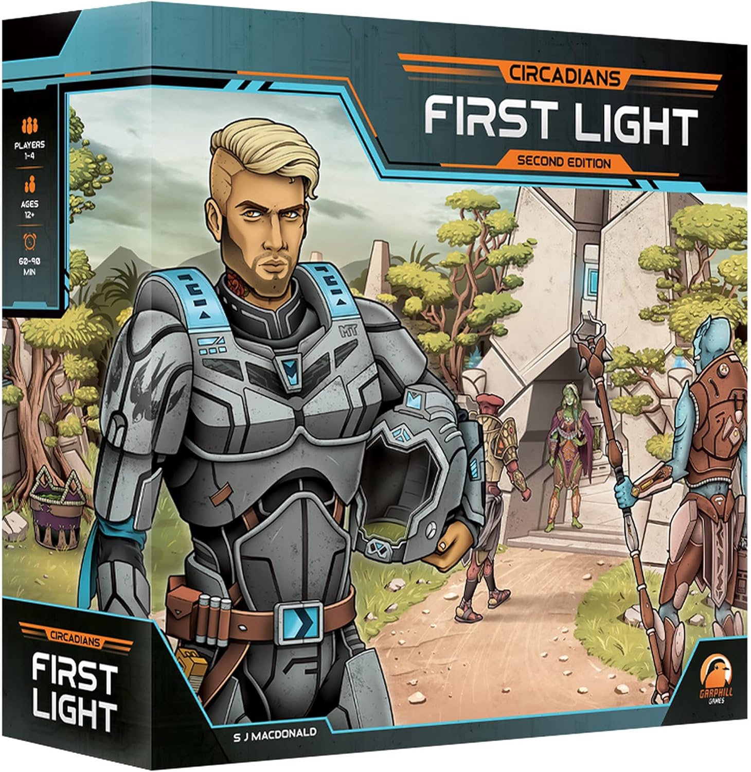 Renegade Game Studios Circadians: First Light Strategy Board Game, 1-4 Players, 60-90 Min