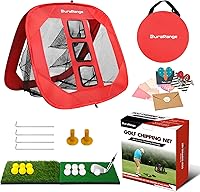 Vista 10 de Red de astillado de golf emergente: ayuda definitiva de chip de entrenamiento para precisión y distancia, al aire libre Práctica interior, regalo