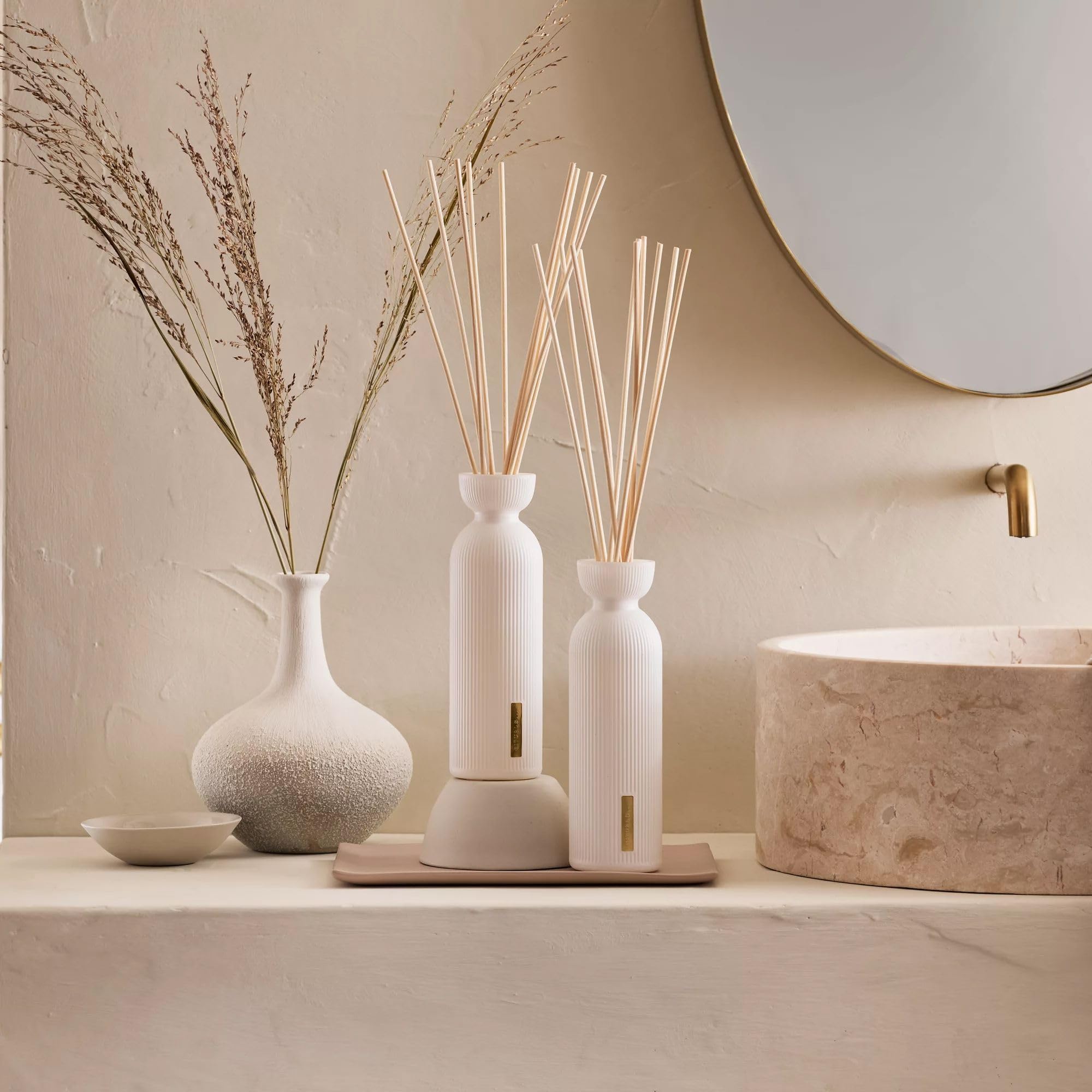 RITUALS The Ritual of Sakura – Profumatore per Ambienti con Bastoncini in Set da 2 – Diffusore Ambiente ai Fiori di ciliegio e al Latte di Riso – Diffusore aromi con Stick profumati – 2 x 250 ml