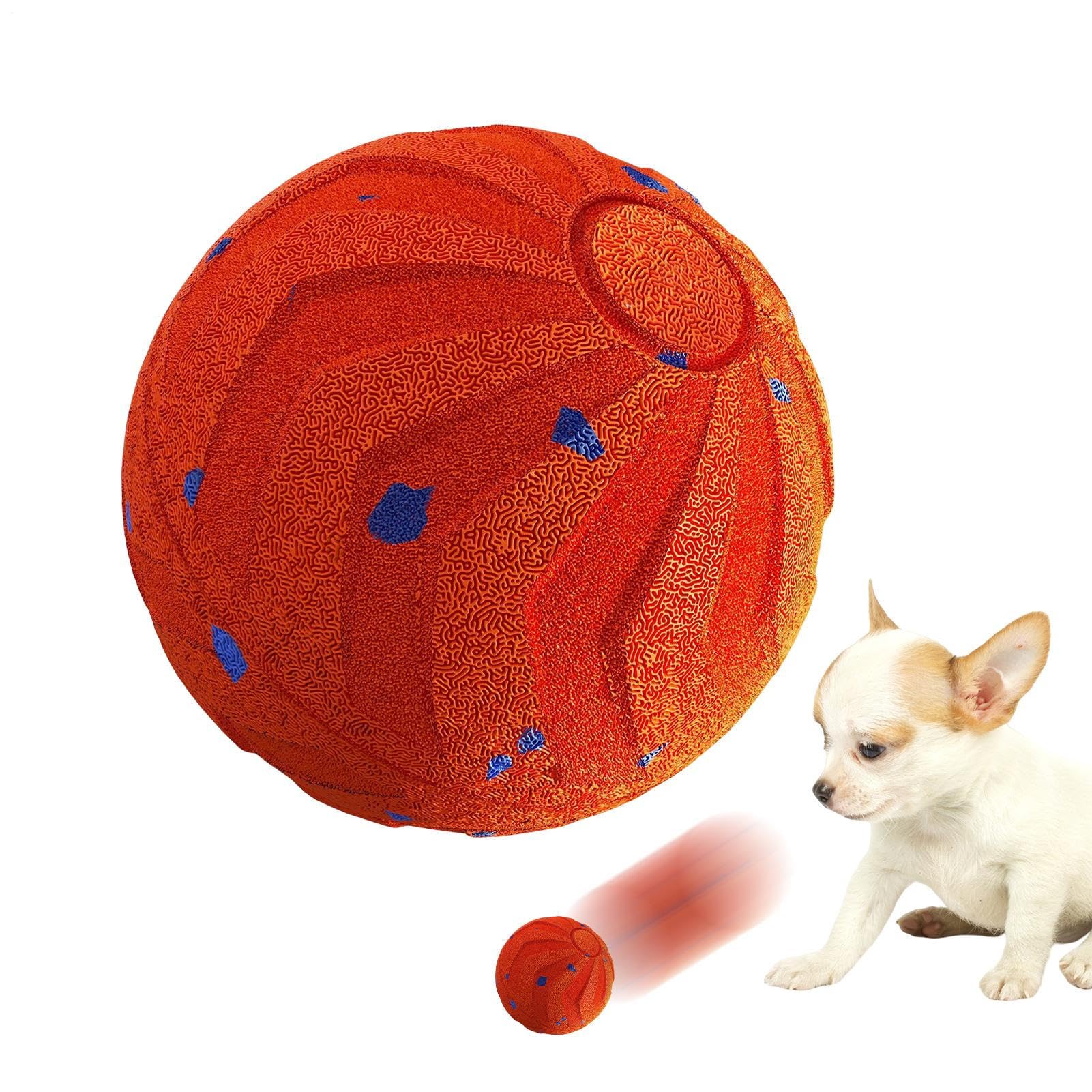 Balle roulante automatique pour chien rebondissante et mobile pour le parc