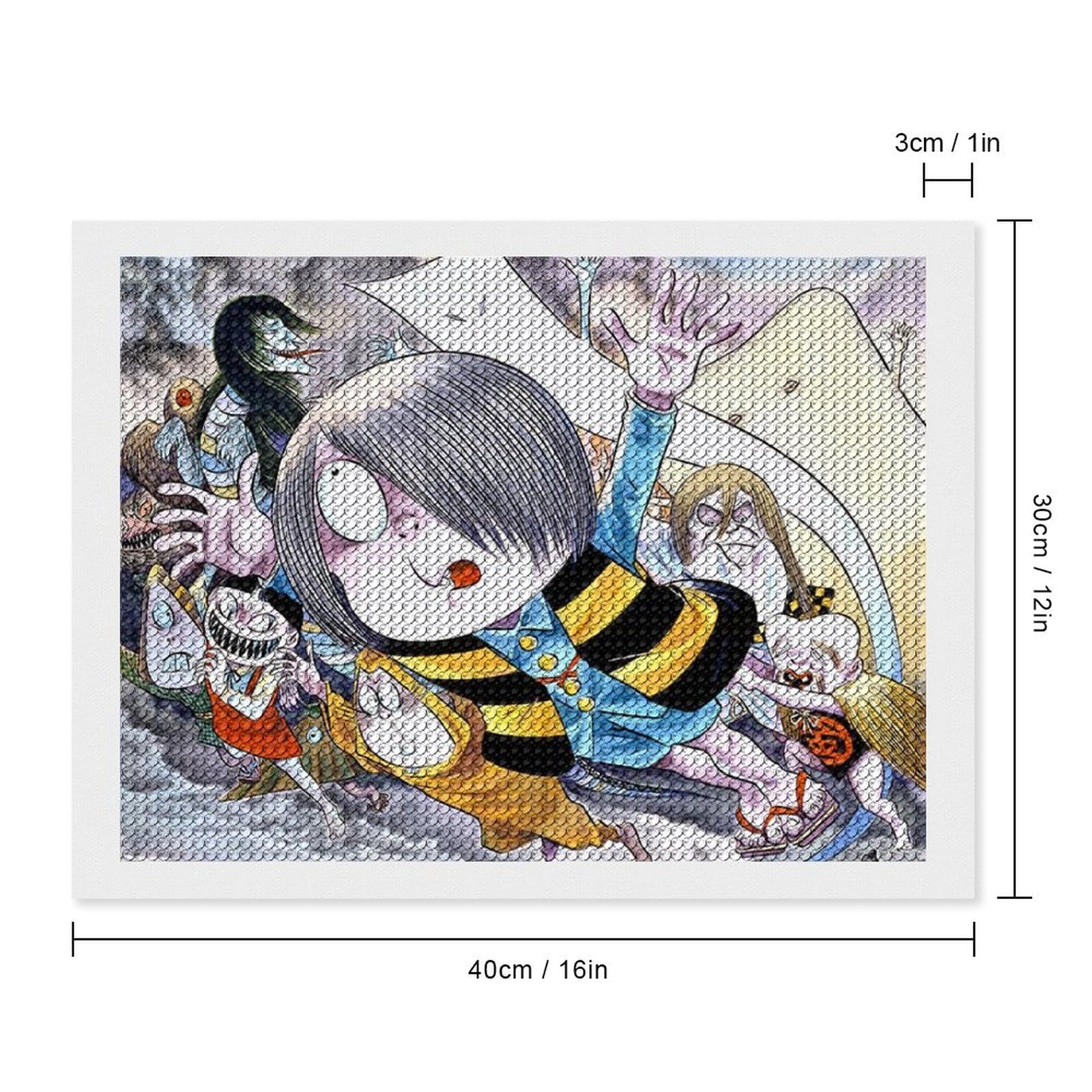 Amazon.co.jp: ゲゲゲの鬼太郎 (80) ダイヤモンドペインティング DIY