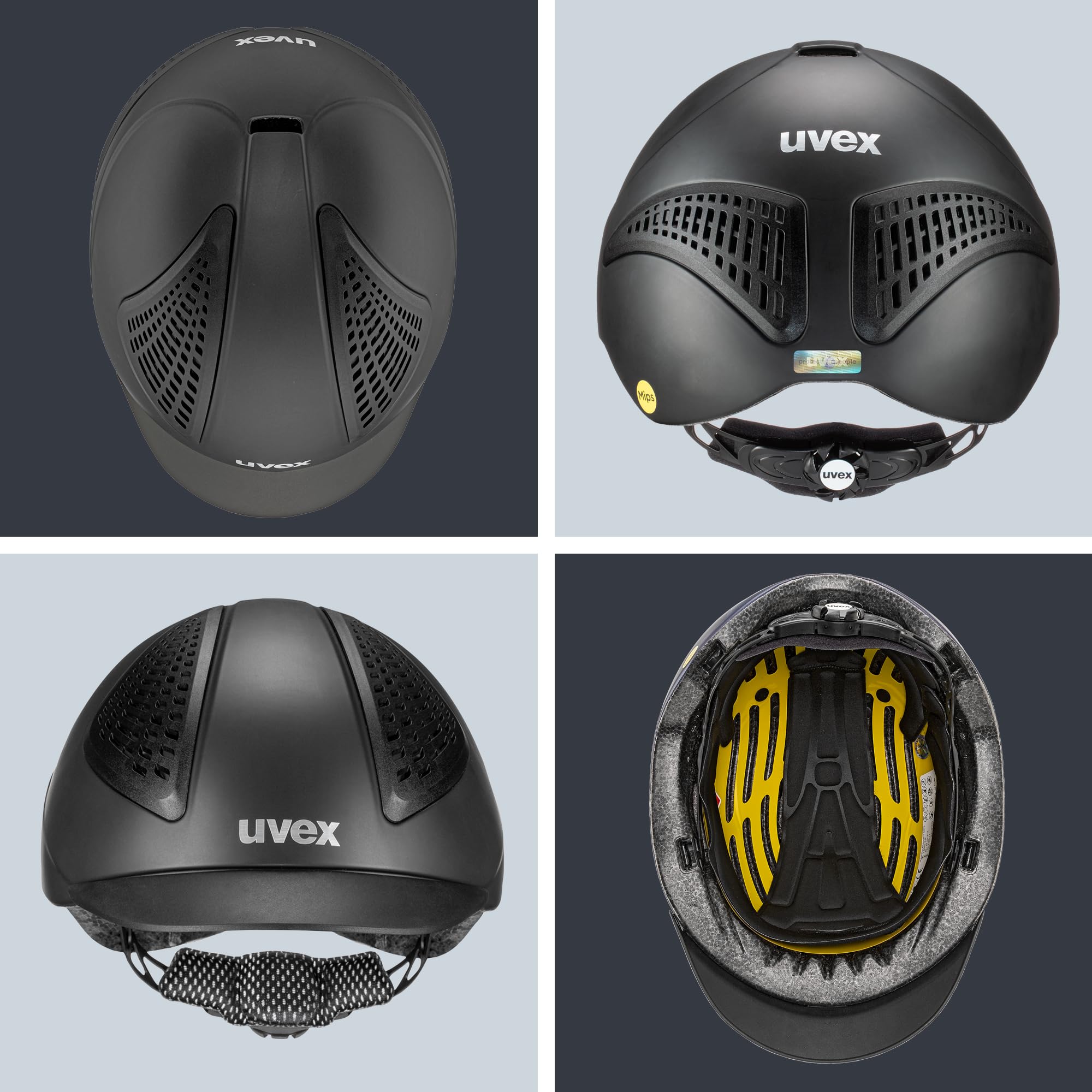 uvex Exxential III MIPS Casque d'équitation léger unisexe Taille réglable