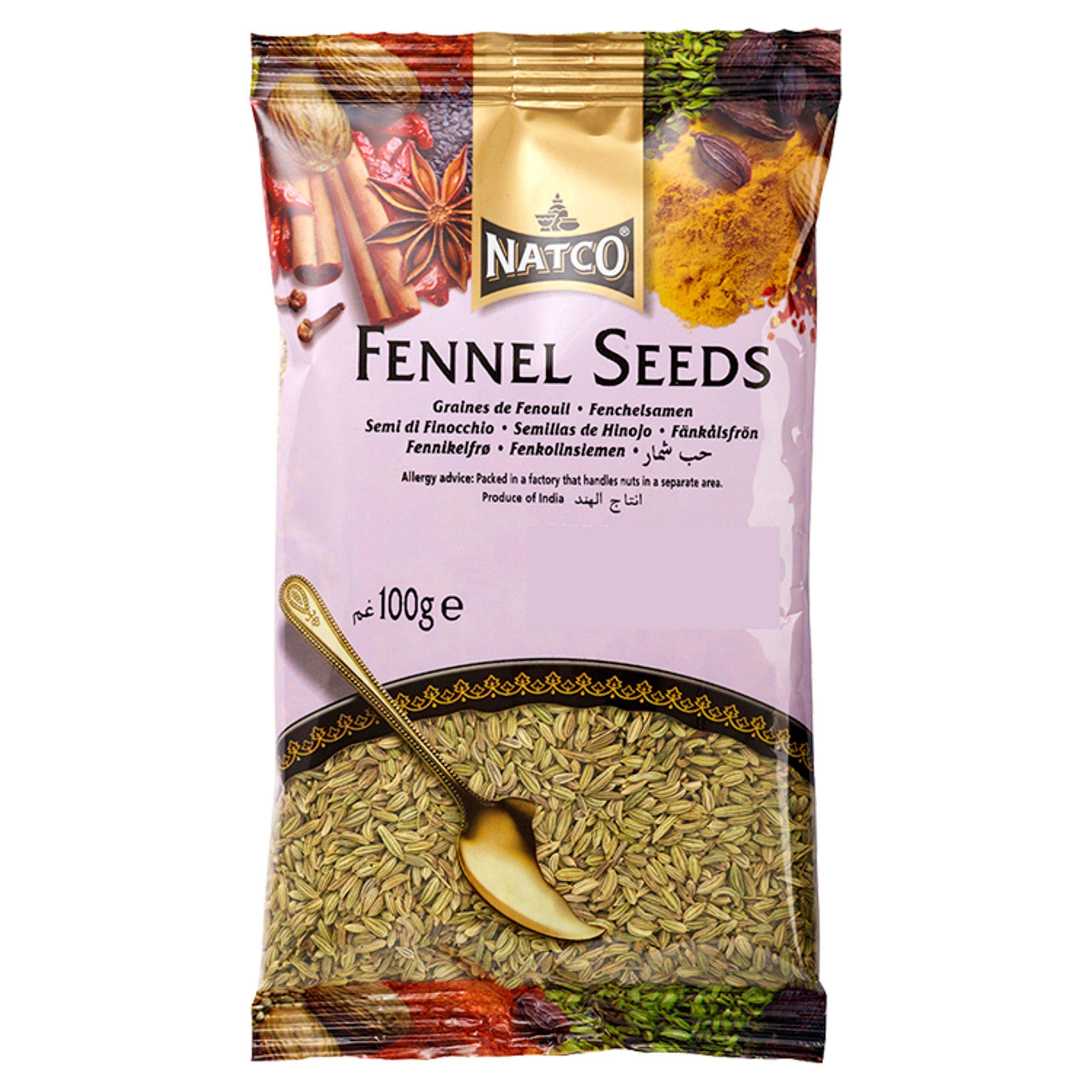 Natco Foods Semillas de Hinojo 100 g