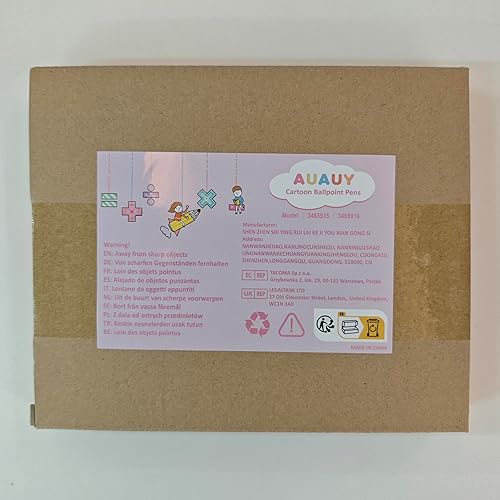 Miniatura 8 de AUAUY 2 bolígrafos retráctiles de metal giratorios, con 2 recambios adicionales y estuche de regalo, tinta recargable, decoración de oficina,