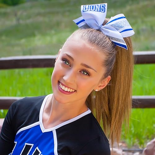 Miniatura 10 de Girly Curls Cola de caballo recta animadora postizo de 16" (sol)