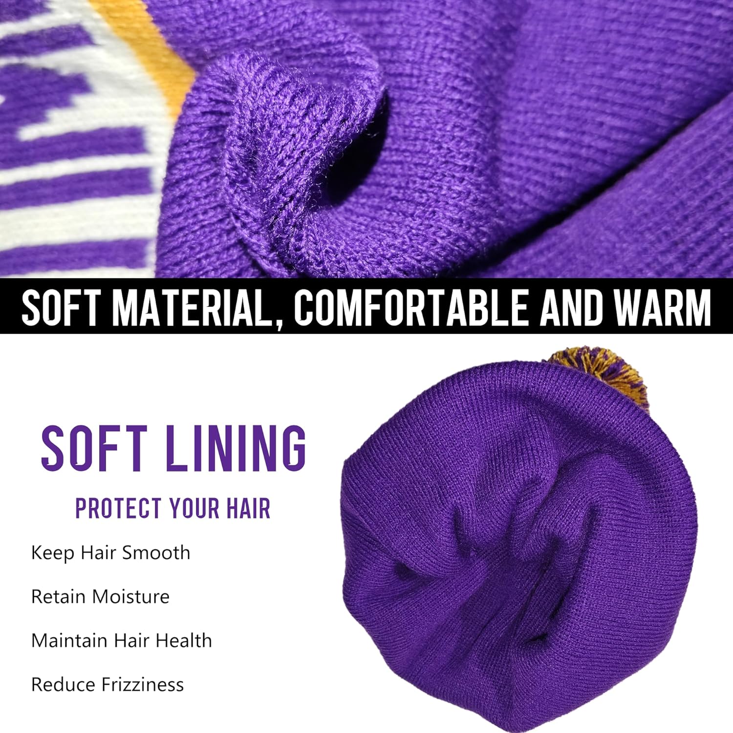 City Classic Cuff Beanie Hat Cuffed Winter Hat Knit Toque Skull Cap - Image 4