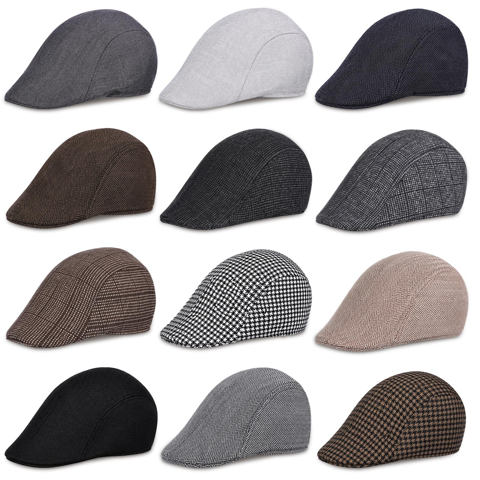 Newcotte Newsboy Cap for Men Paper Boy Hat