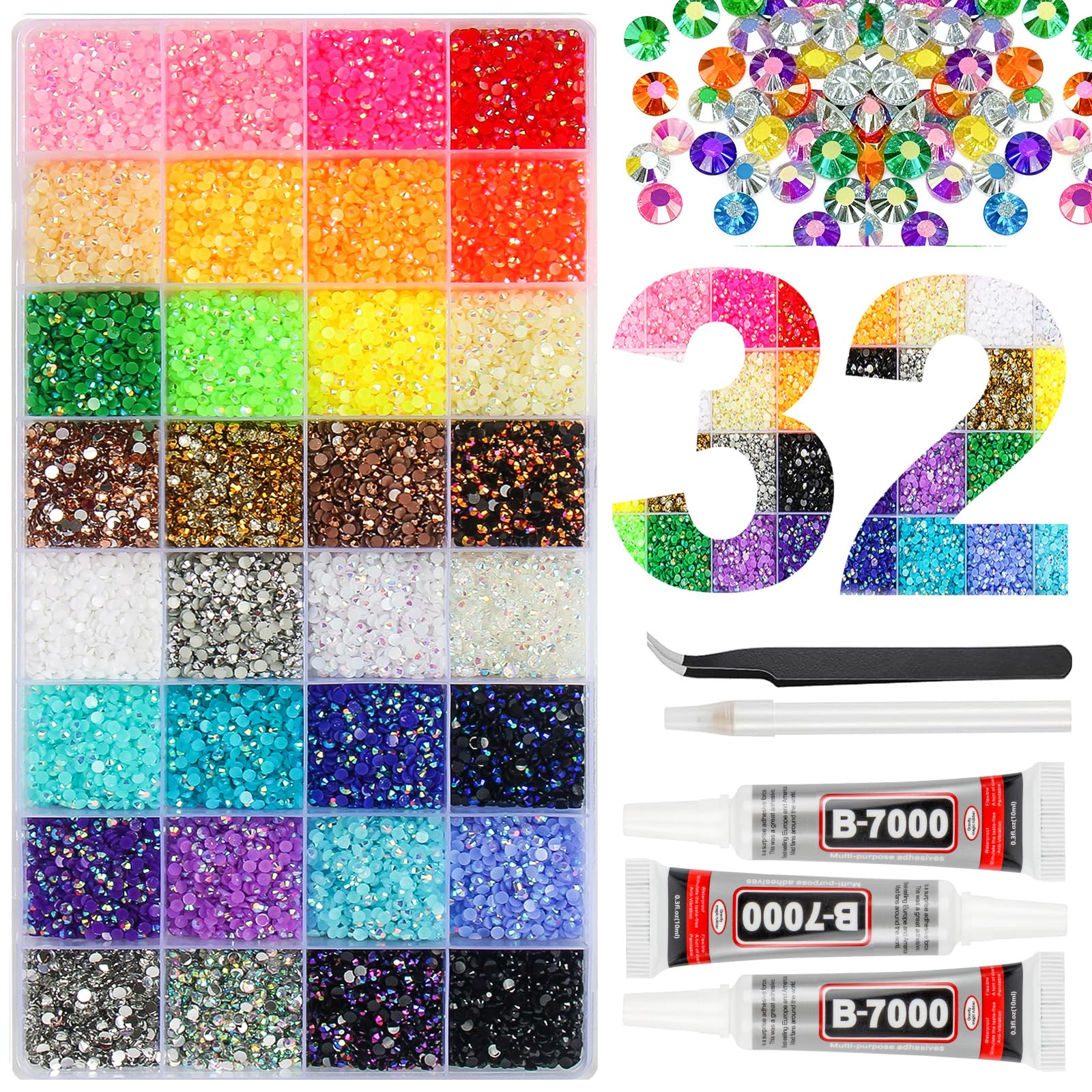 HRLbrc Bedazzling Kit--50000Pcs
