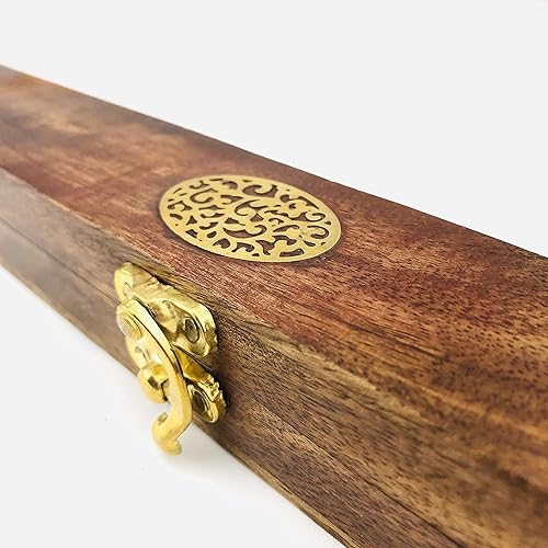 Miniatura 7 de Will O'Wisp's Wand Emporium Witch and Wizard Wand in Real Wooden Display Box Certificate of Authenticity