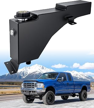 603-213 Engine Coolant Expansion Reservoir Overflow Tank for Ford Excursion F-250 F-350 F-450 F-550 Super Duty Replace# A080AA-T DAKG-080AA FRT1506C SK603213 2C3Z8A080AA F6DZ8100A