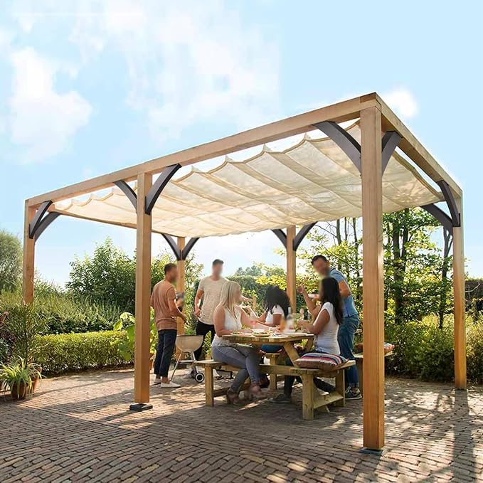 Soporte de pergola ángulo 45 grados para vigas 2 pcs miniatura 2