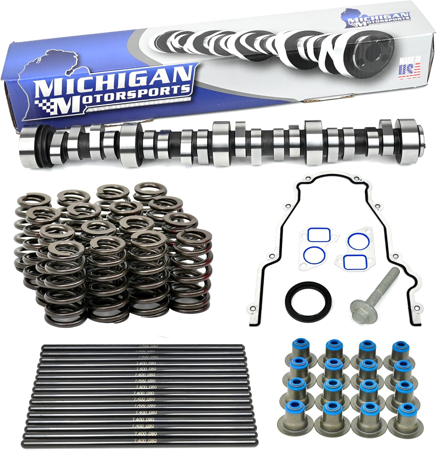 Michigan Motorsports Lumberjack High Lift LS Camshaft 4.8L 5.3L 5.7L 6.0L 6.2L Cam Kit (Camshaft Only)