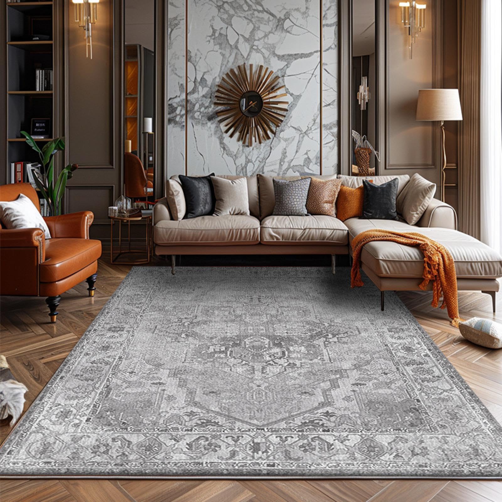 Tapis de salon résistant 160x230 cm imprimé Feng Shui FSXB