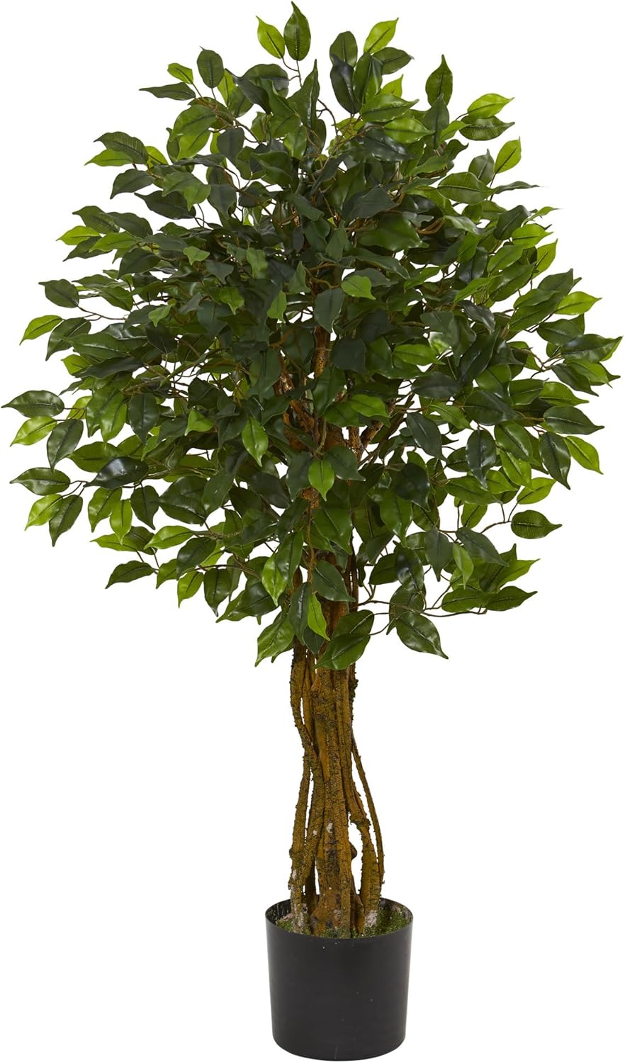 Nearly Natural Ficus Artificial Tree UV Resistant (Indoor/Outdoor)