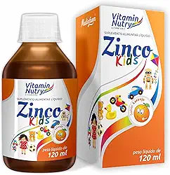 Zinco Kids Suplemento Alimentar de Zinco Líquido 120ml