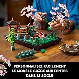 LEGO 10315 Icons Tranquil Garden, Botanical Zen Garden Kit for Adults with Lotus Flowers, Customisable Desk Decoration, Inspired by Japanese Traditions, Mindful Gardening Gift for Women, Men - 4