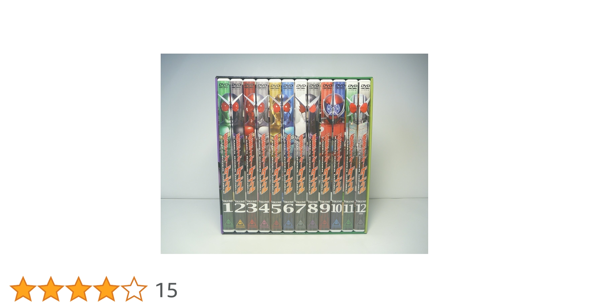 Amazon.co.jp: 仮面ライダーW（ダブル） DVD全12巻セット : DVD