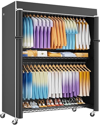 ULIFHOME P8C - Perchero resistente (con diseño de ancho extendido) Perchero roda