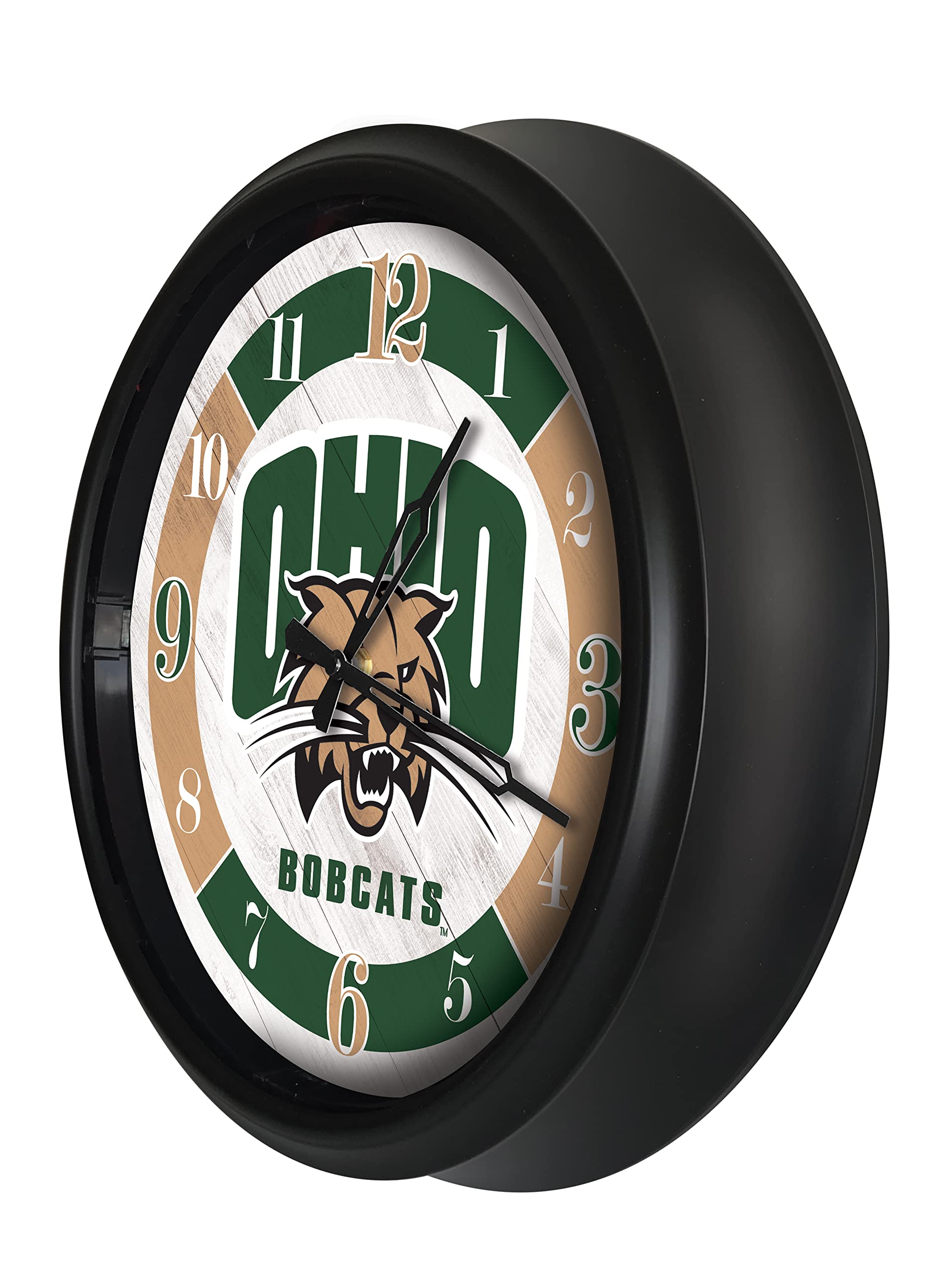 Holland Bar Stool Co. Ohio University Indoor/Outdoor LED Wall Clock
