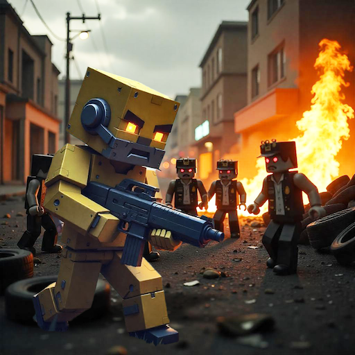 Multi Pixel Zombie Fight