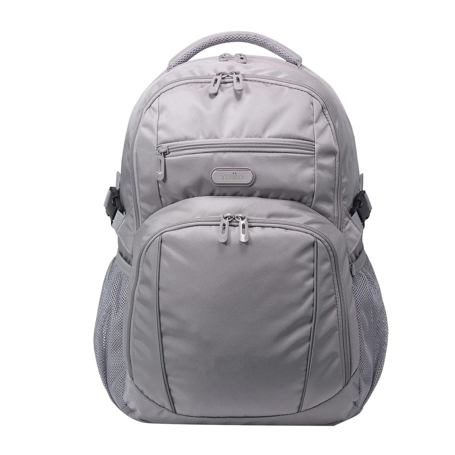 Totto, Mochila para portátil 15,4 color gris-Crotker Unisex adulto, Normal