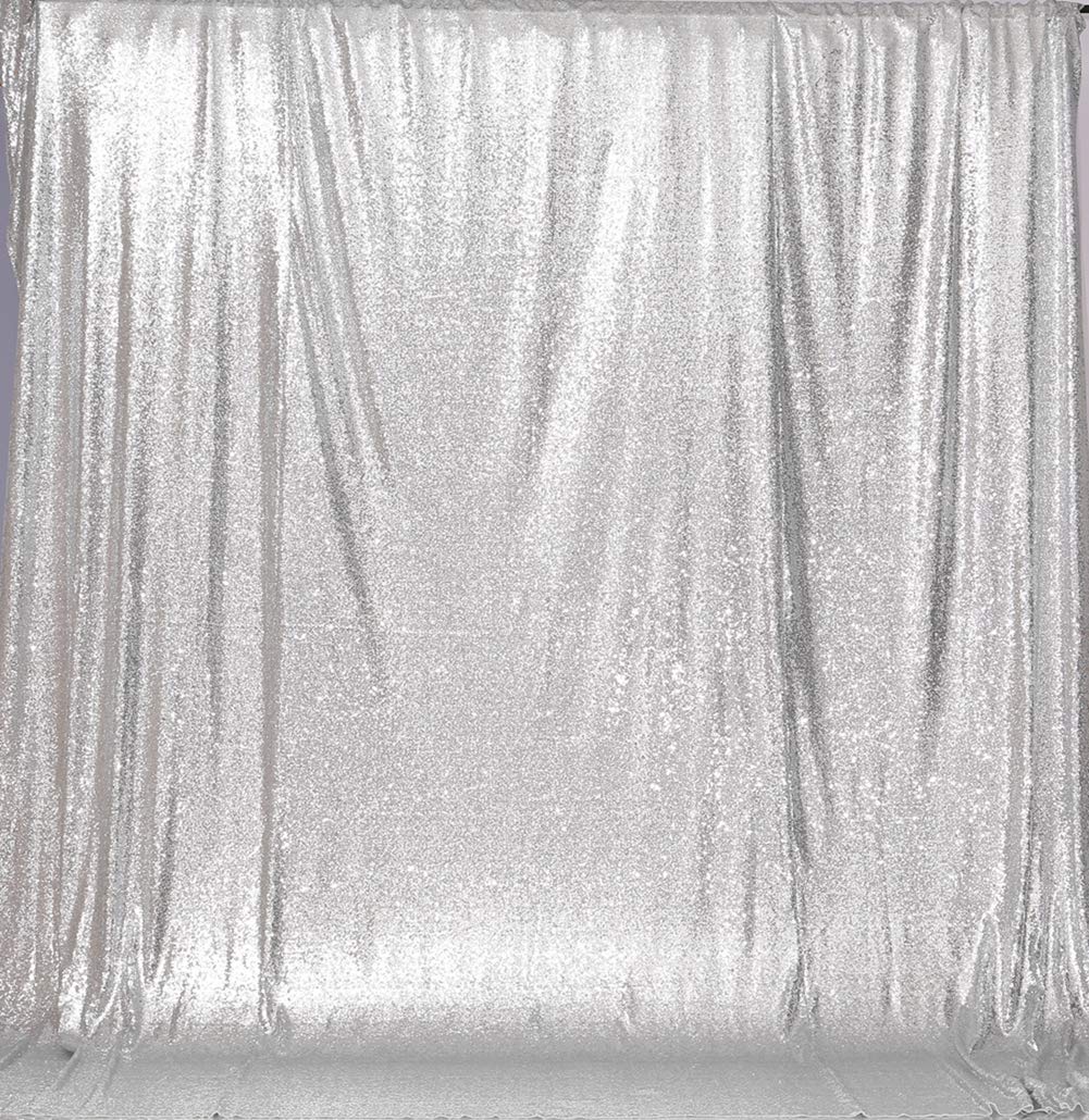 Sequin Backdrop 183x243cm Iridescent Shinny Sequin Photography Backdrop Party Prom Wedding Youtobe Banquet Photo Background (6x8 feet) — view 85