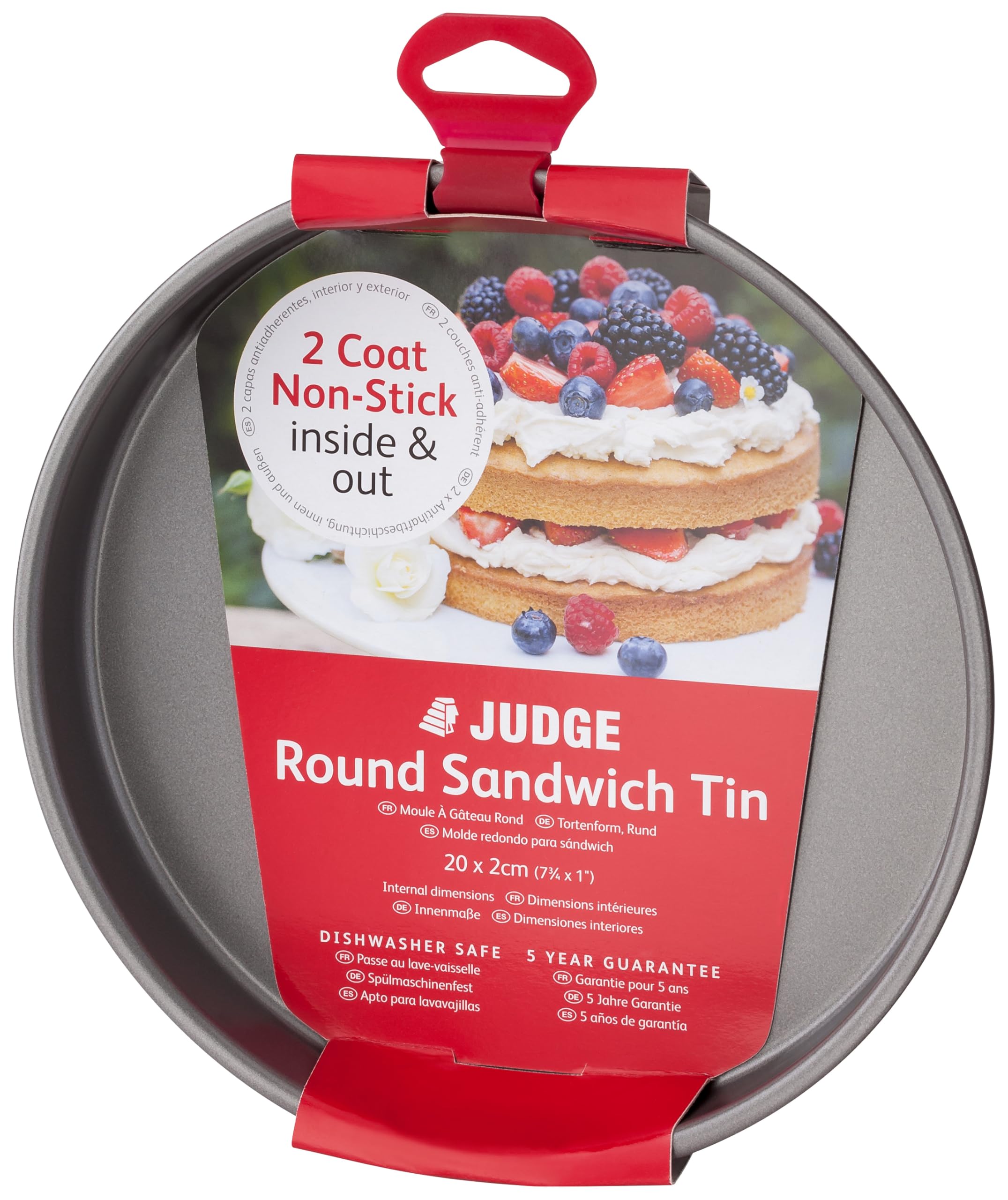Judge JB25 Non-Stick Cake Tin 8
