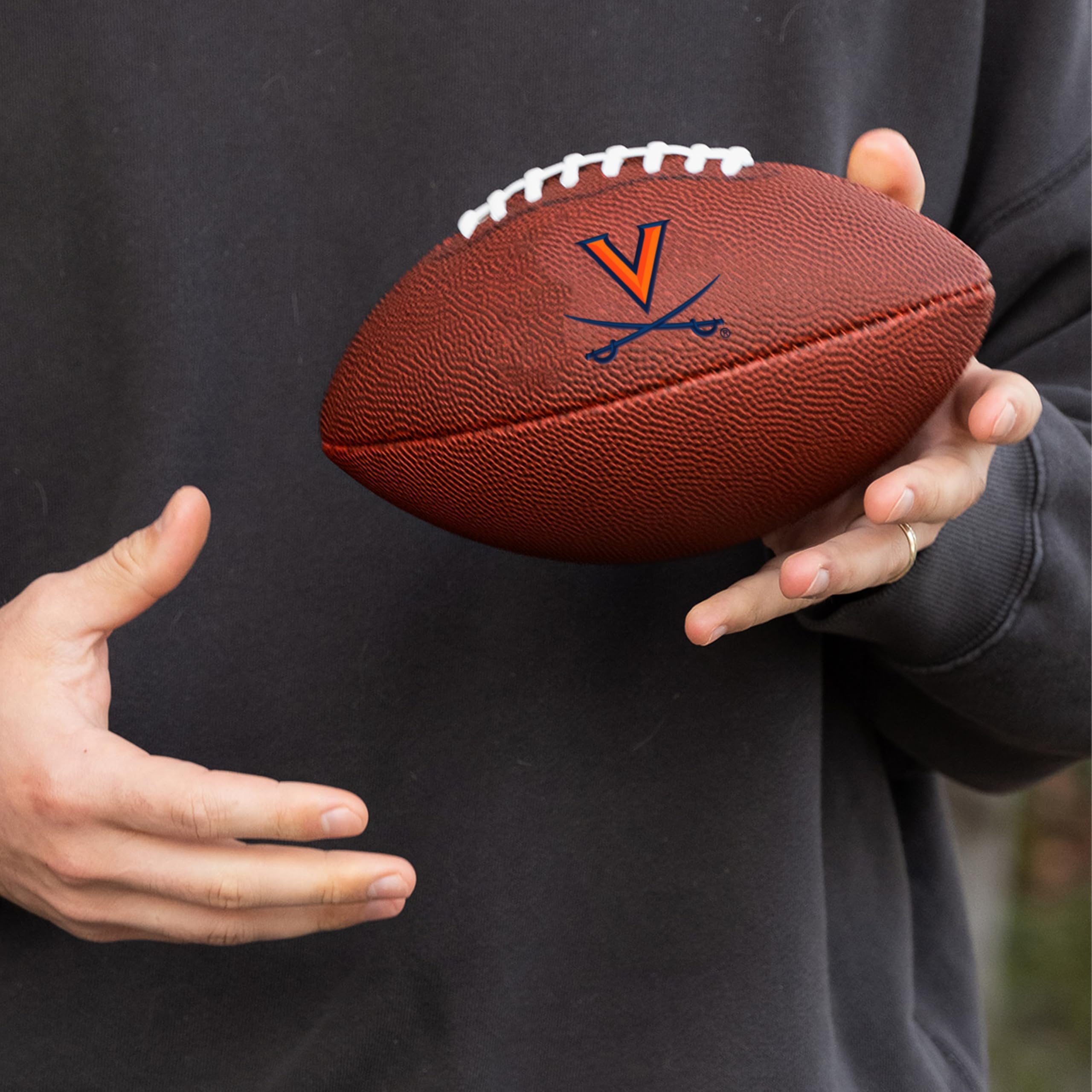 Logo Brands Virginia - Balón de fútbol Compuesto de tamaño Mini