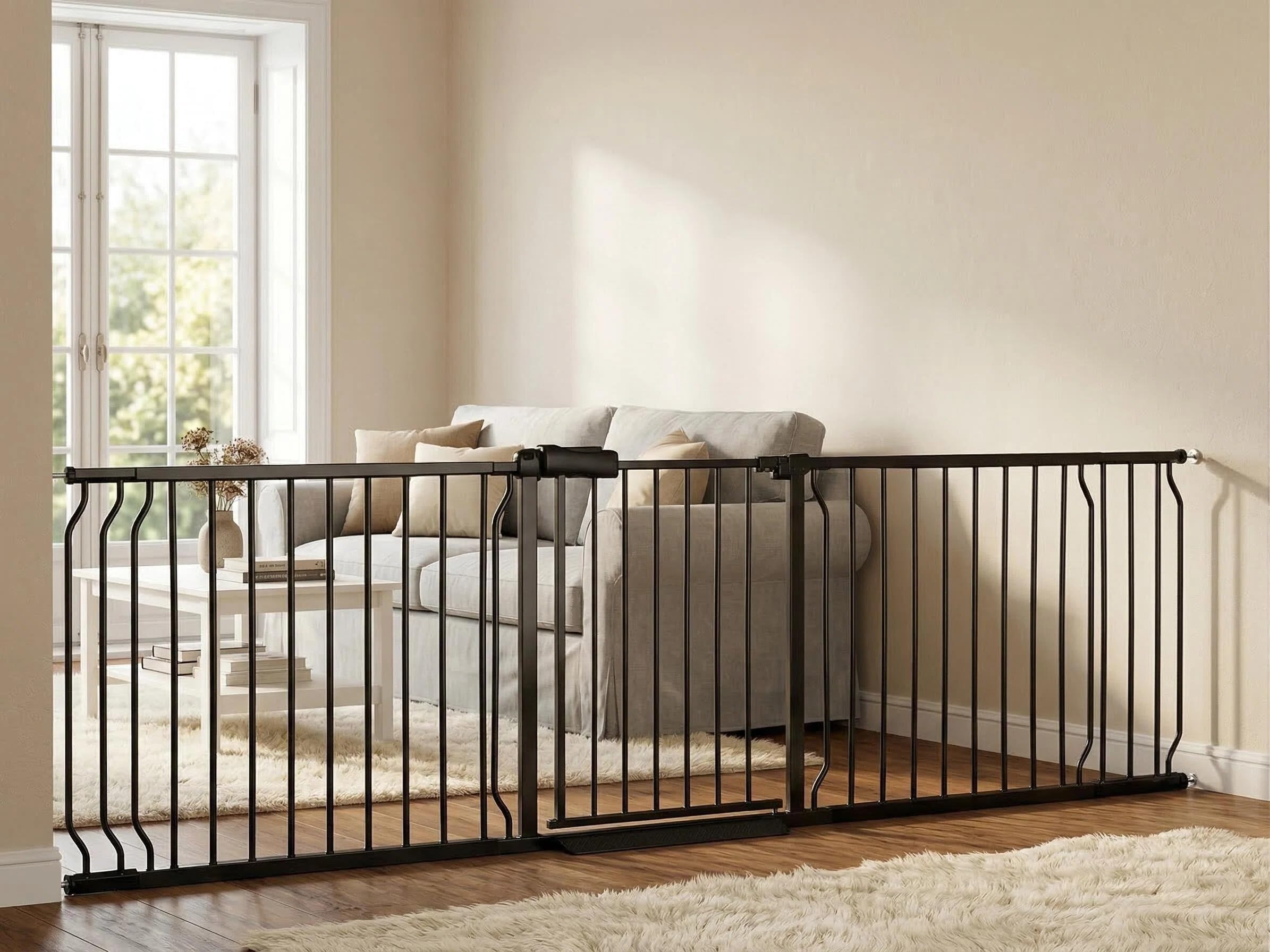 Thasamm Heavy Duty Pet Gate 104.7 Inch