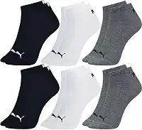 Kit 6 Pares Meia Puma Cano Curto Soquete Academia Everyday Esportiva Masculino Adulto Original