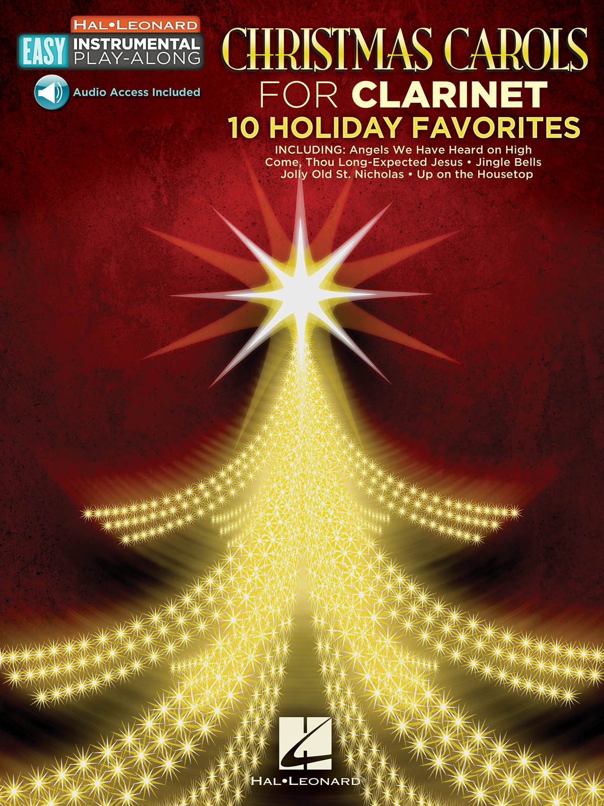 Christmas Carols - 10 Holiday Favorites: Easy Instrumental Play-Along Book with Online Audio Tracks (Hal Leonard Easy Instrumental Play-along)