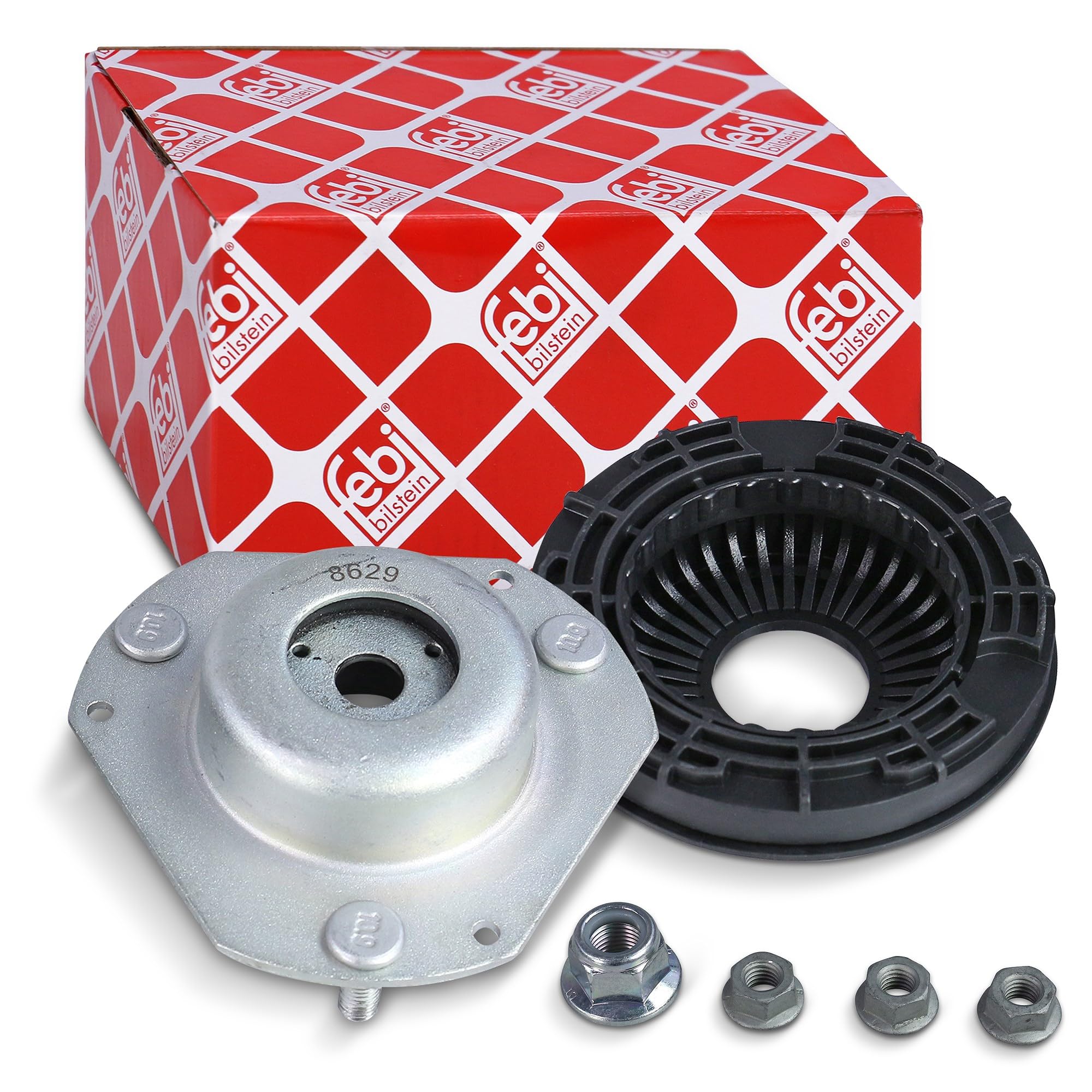 febi bilstein 39922 Strut Top Mounting Kit with ball bearing and nuts, pack of one