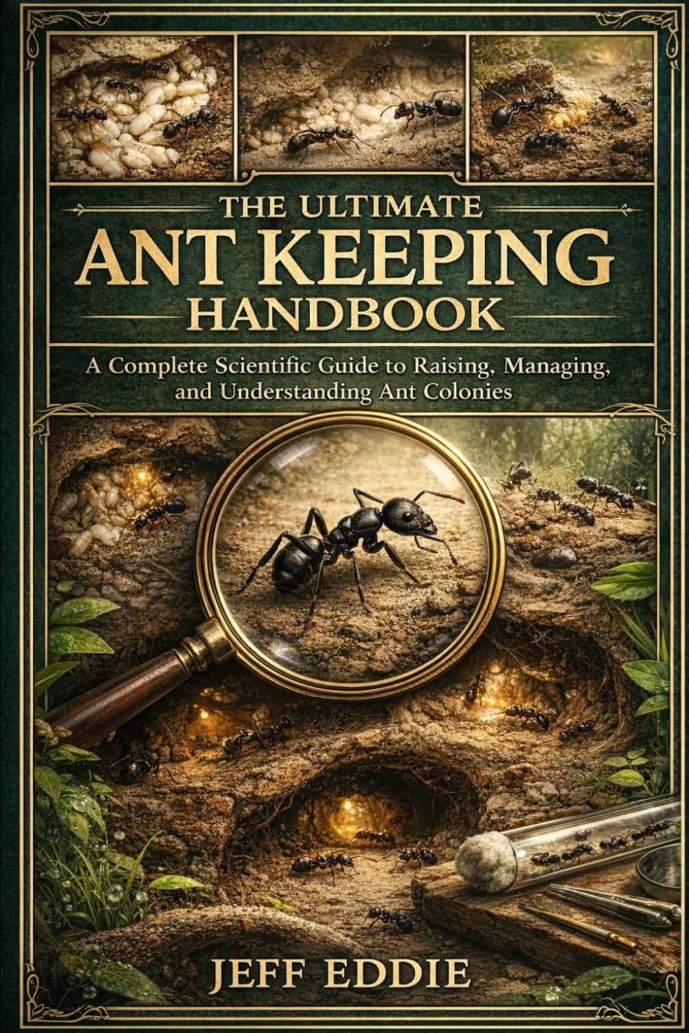 THE ULTIMATE ANT KEEPING HANDBOOK: A Complete Scientific Guide to Raising, Managing, and Understanding Ant Colonies