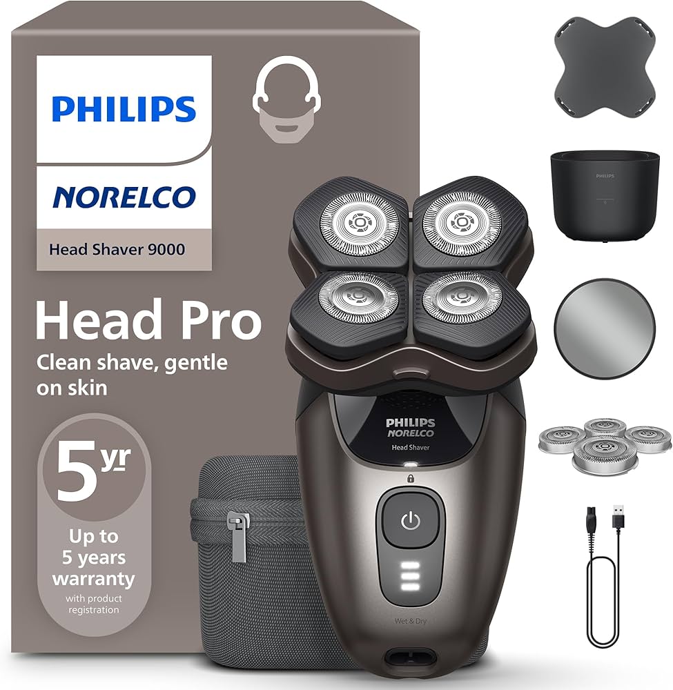 Amazon.com: Philips Norelco Head Shaver Pro 9000 Series