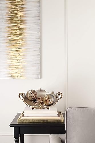 Miniatura 2 de OK Lighting Rosie Bowl con bolas, bronce, grande