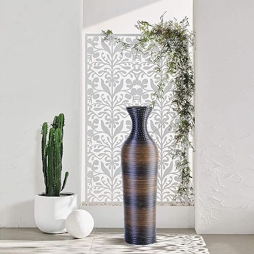 Miniatura 4 de Jarrón de piso alto, 27.6 pulgadas27.6 in2.29 pies jarrón grande para el hogar Deocr, 70PV35