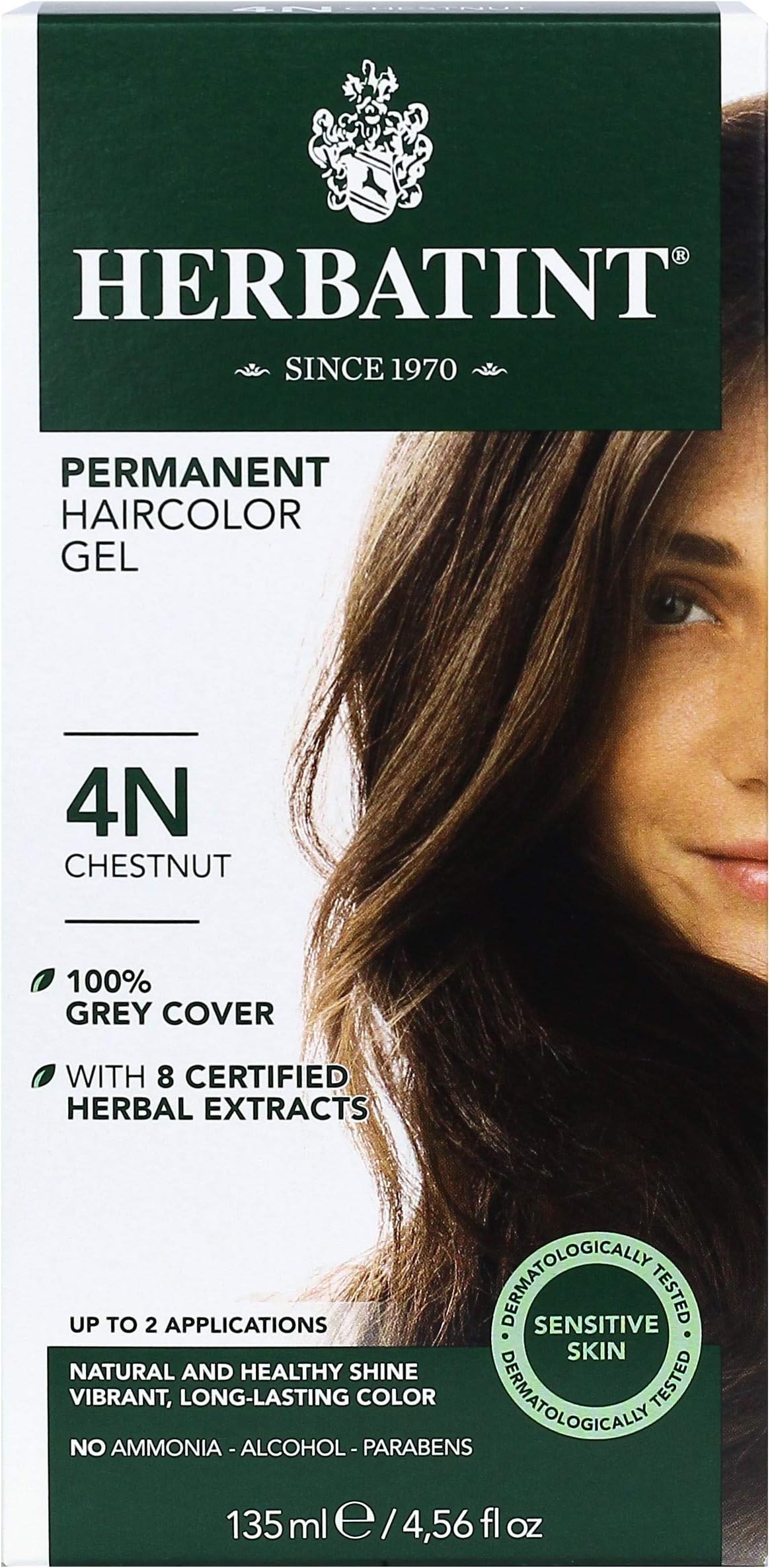 Hair Color 4N Chestnut Kit