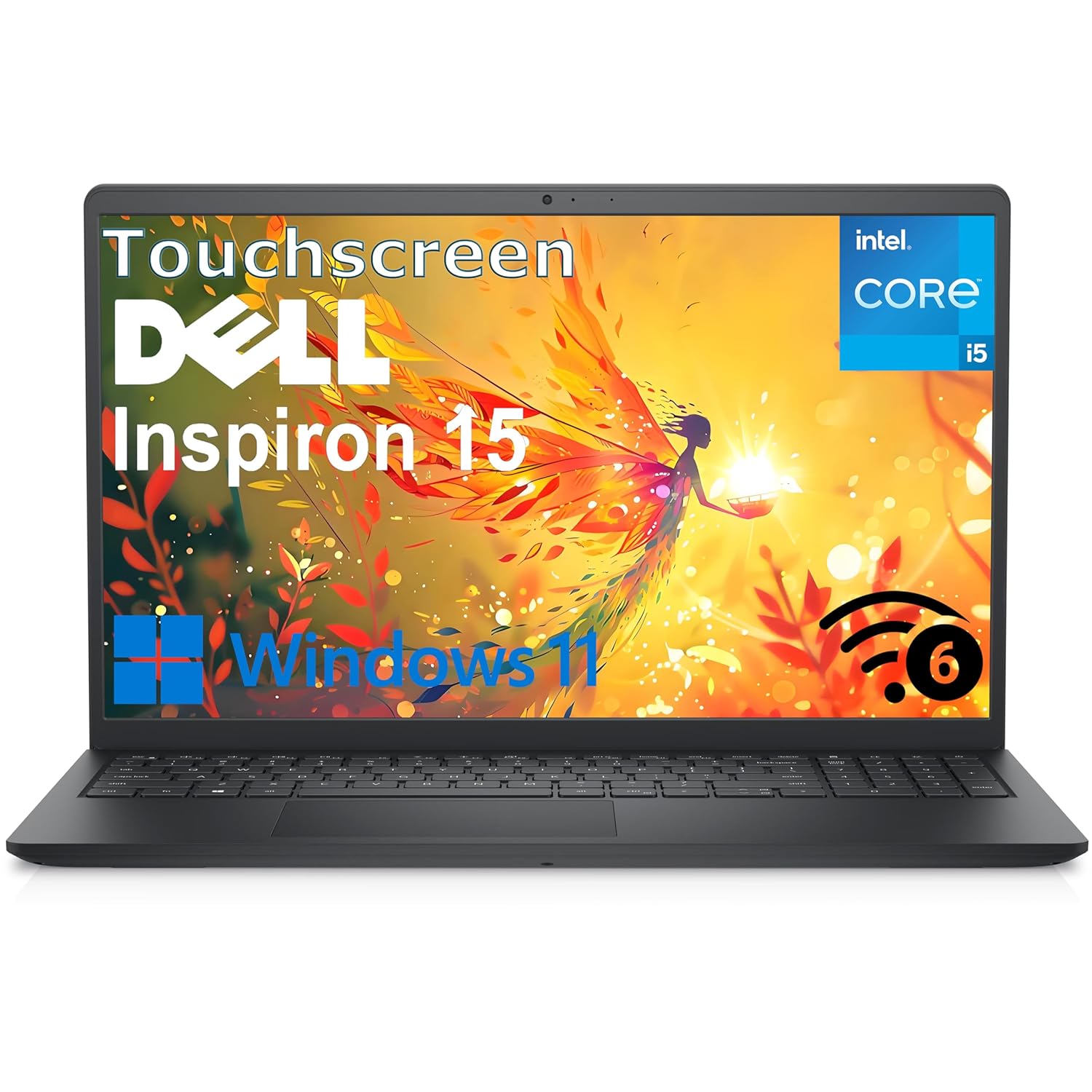 Dell Inspiron 15 6 FHD Touchscreen Laptop Computer 13th Gen Intel 10-Core i5-1334U 32GB DDR4 RAM 1TB PCIe