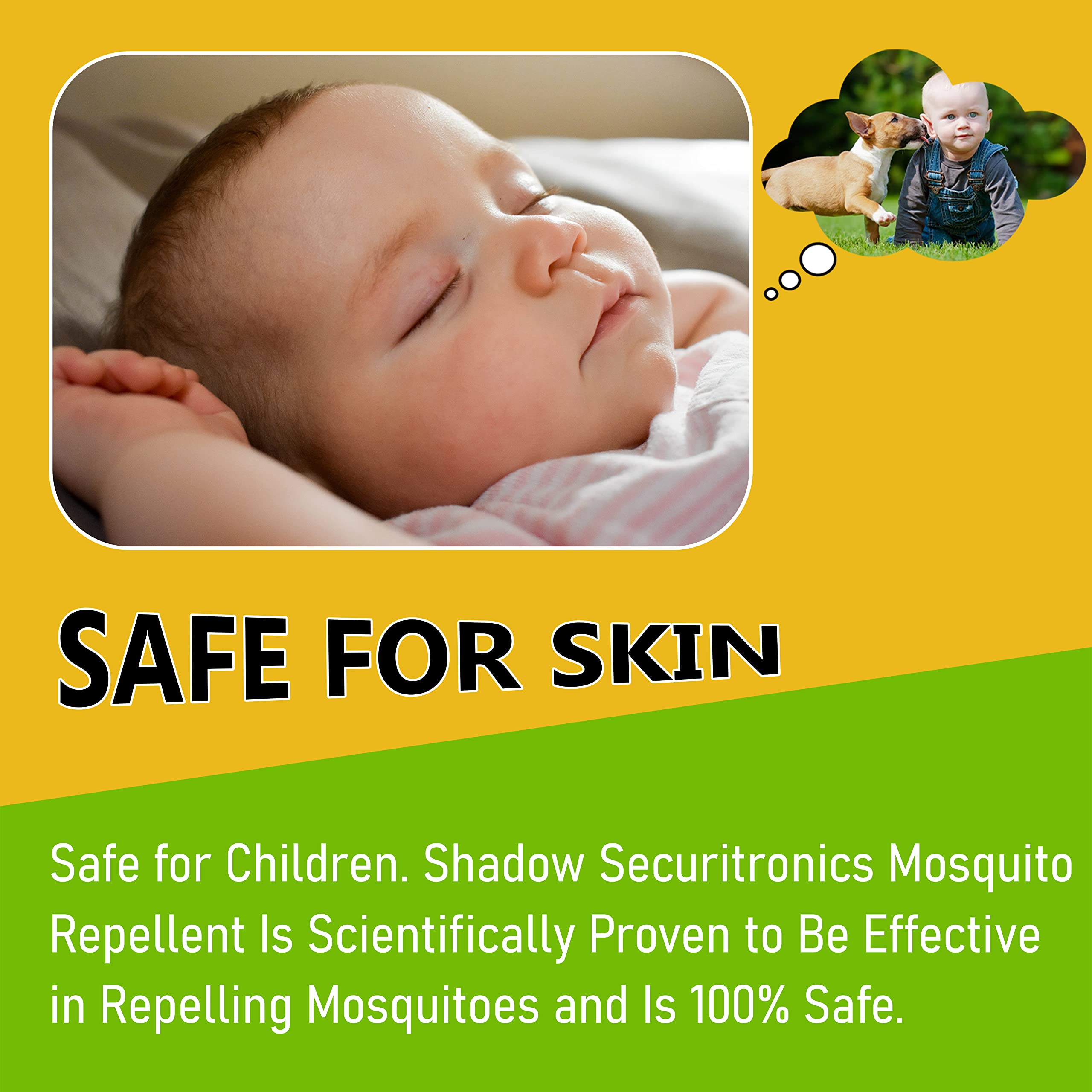 Happy Nights Naturals Orange Liquid Vaporizer Mosquito Repellent - Combo Pack (1 Machine + 2 Mosquito Refills) - 45ML Mosquito Repellent 100% Natural Active Ingredients - Safe for Kids and Adults - Air Freshener Completely Herbal 4
