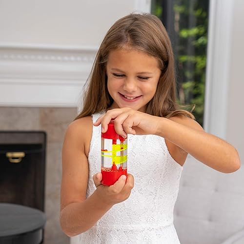 Miniatura 5 de Big Mo's Toys Juguete de temporizador en espiral de movimiento líquido para juegos sensoriales, juguete relajante de burbujas para autismo, TDAH,