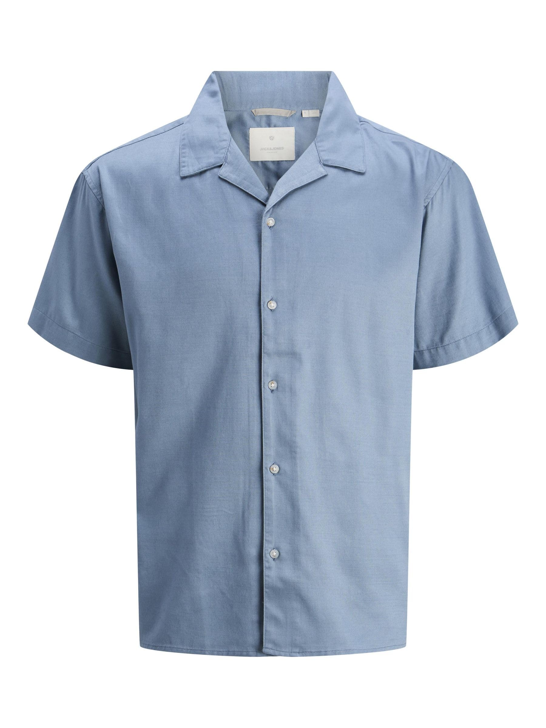 JACK & JONES Jprccandrew Resort S/S Shirt, Coronet Blue, M