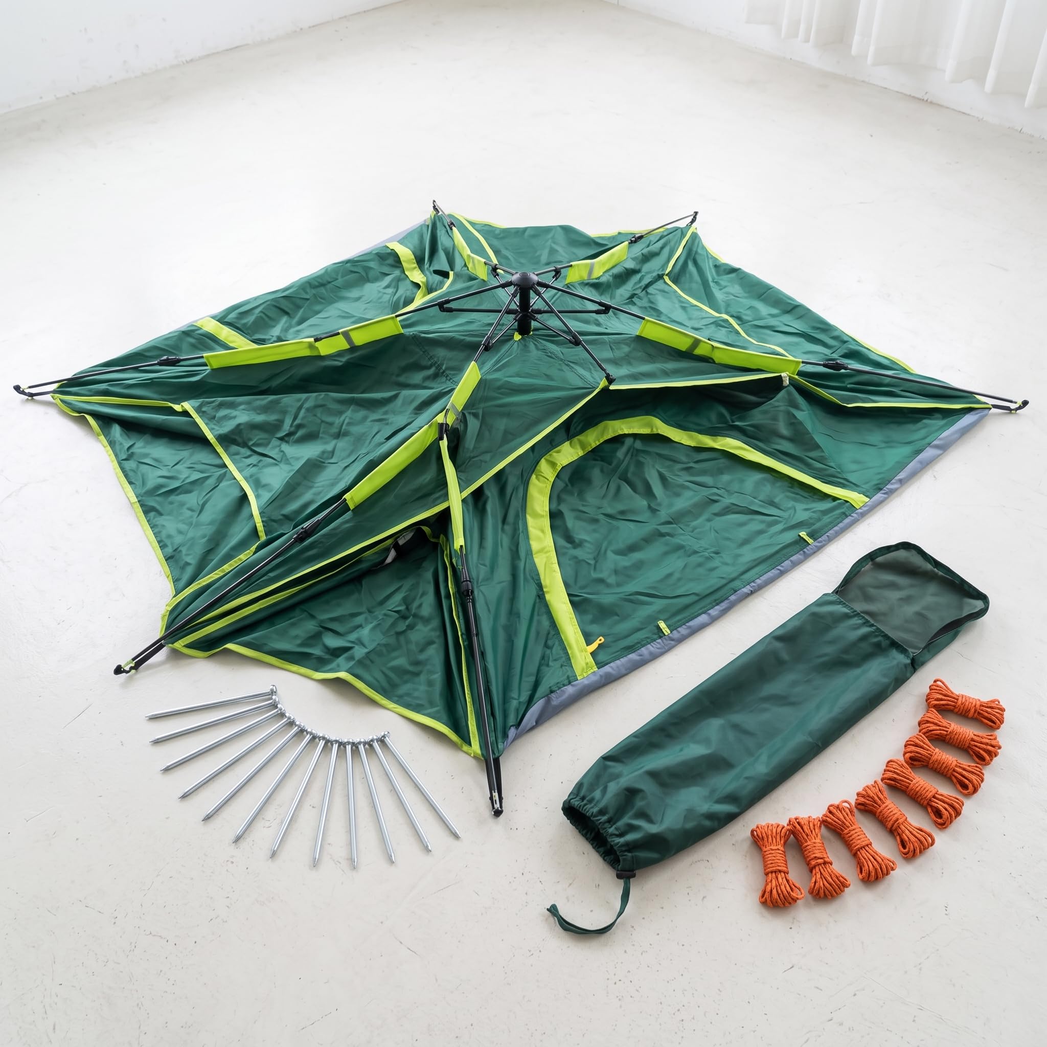 Zelt für 3-4 Personen – Automatisches Camping Zelt, Wasserdichtes Kuppelzelt für Outdoor-Abenteuer