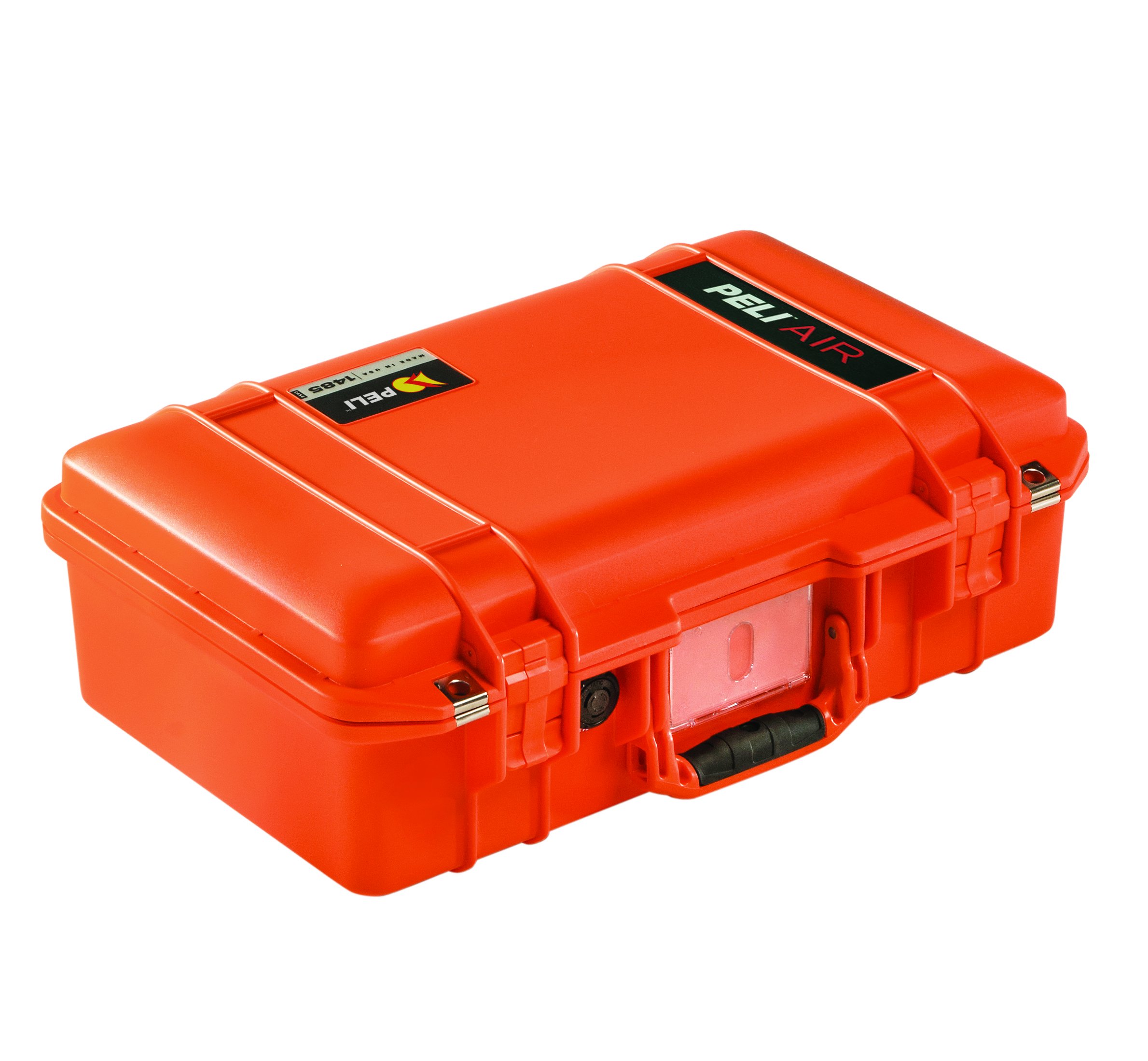 PELI 1485 Air Koffer, Leichter Schutzkoffer für DSLR Kamera Equipment, Wasser- und Staubdicht, 18L Volumen, Mit Schaumstoffeinlage (Anpassbar), Orange