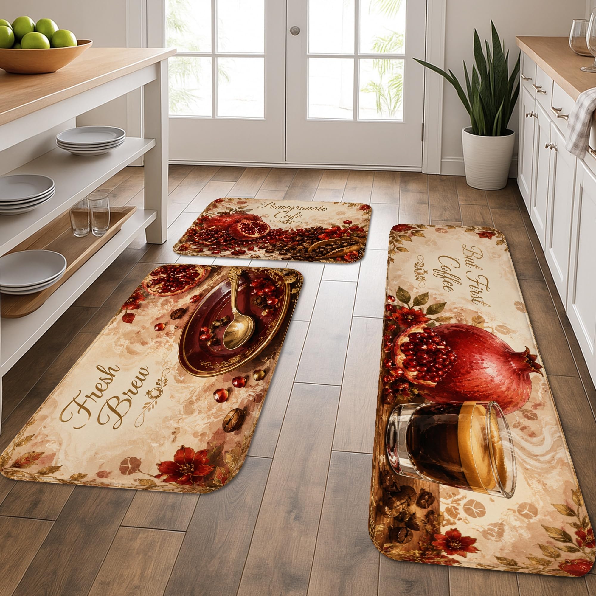 Tapis de cuisine lavables et confortables pour sol devant évier