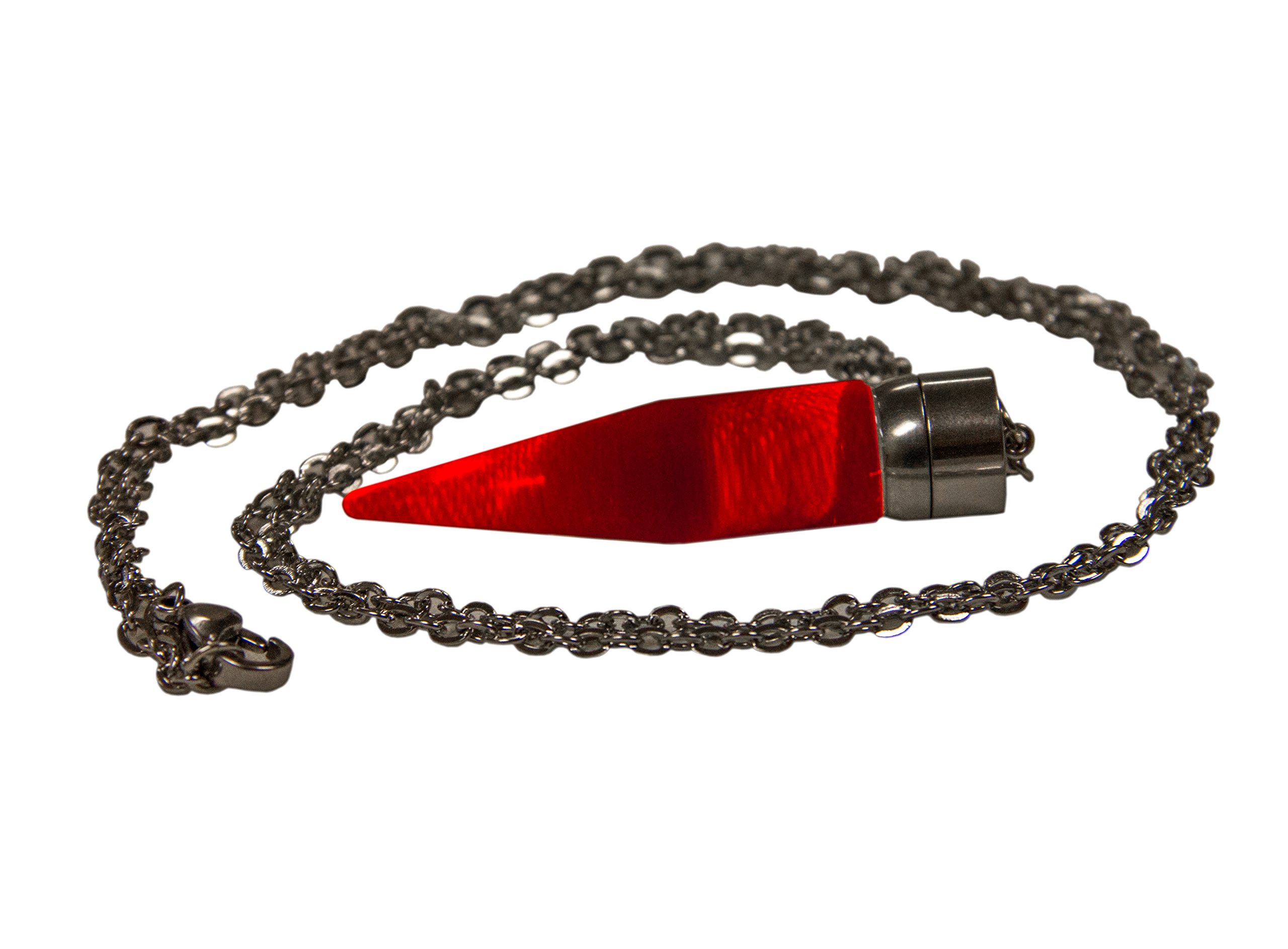 Auto Color Rotation LED Light up Glow Pendant Necklace - Glow Necklace