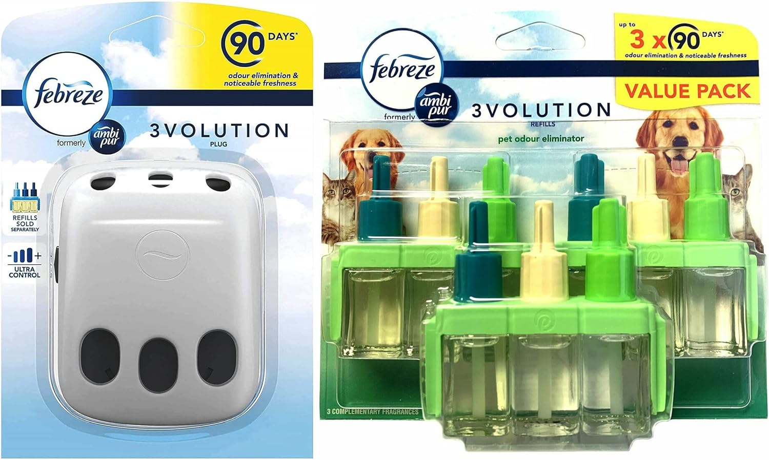 Febreze Ambi Pur 3Volution Air Freshener Plugin Diffuser Device