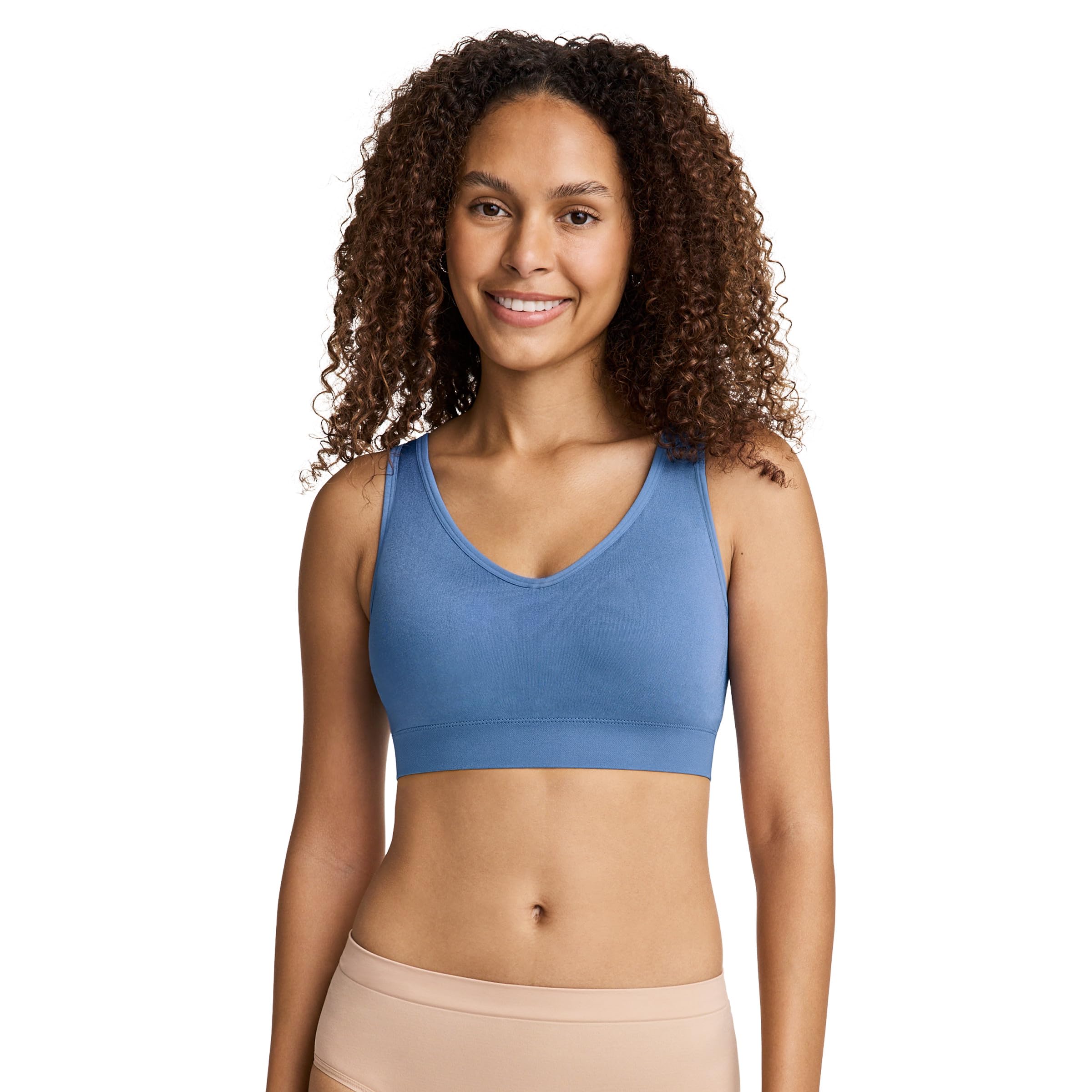Jockey Women's Bra Seamfree Back Smoothing Bralette