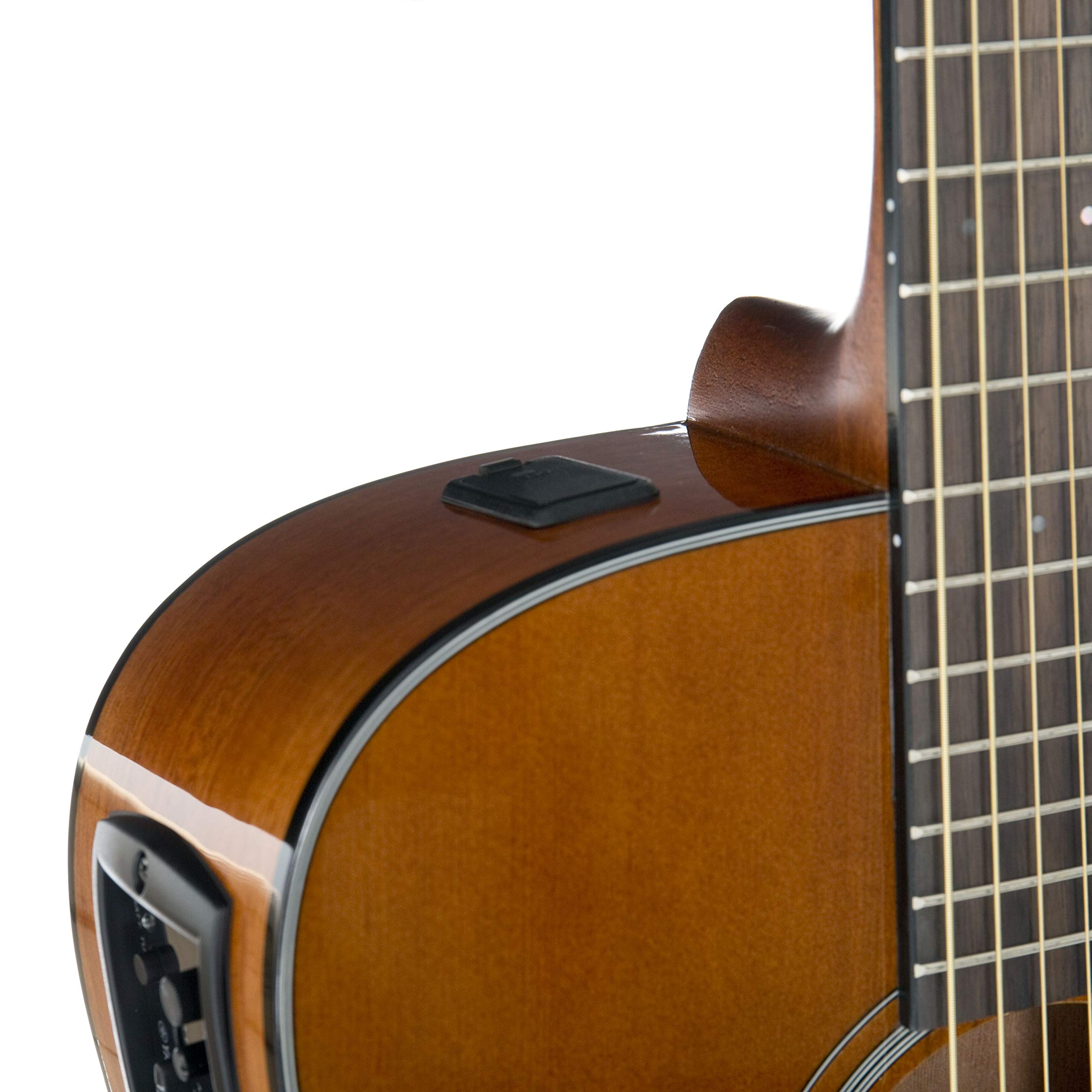 YAMAHA FGX800C Chitarra Elettrica Acustica Sand Burst Marrone