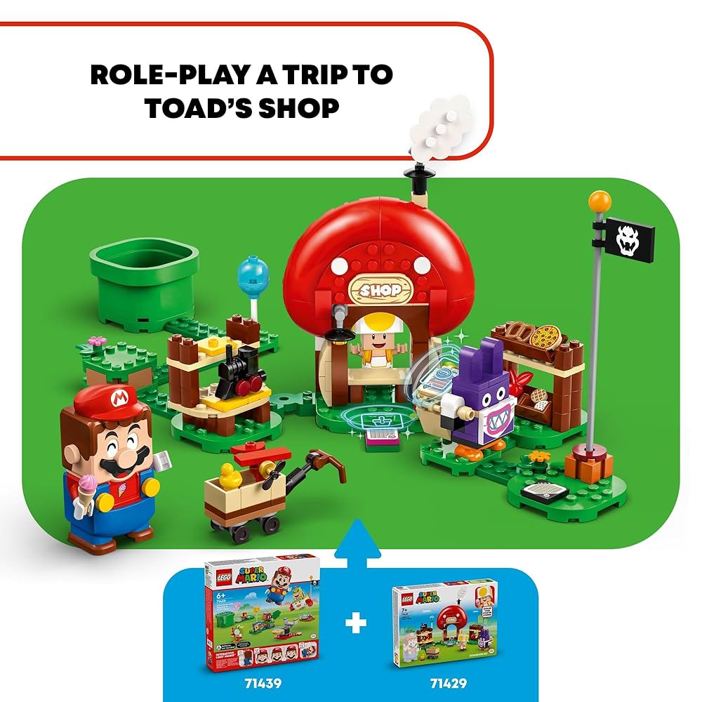 Amazon.co.jp: LEGO スーパーマリオ ナビット アットヒキガエル