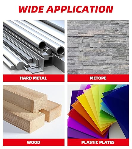 Miniatura 6 de Juego de brocas de cobalto - 13 piezas de acero de alta velocidad M35, longitud de giro para metal, hierro fundido y plástico de madera con caja de